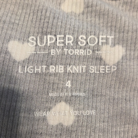 Torrid Super Soft Rib Dolman Sleep Dress - Picture 5 of 10